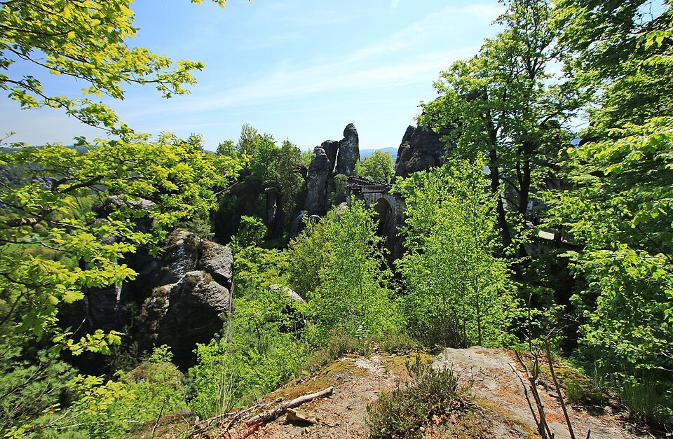 The Bastei bridge, Saxon Switzerland