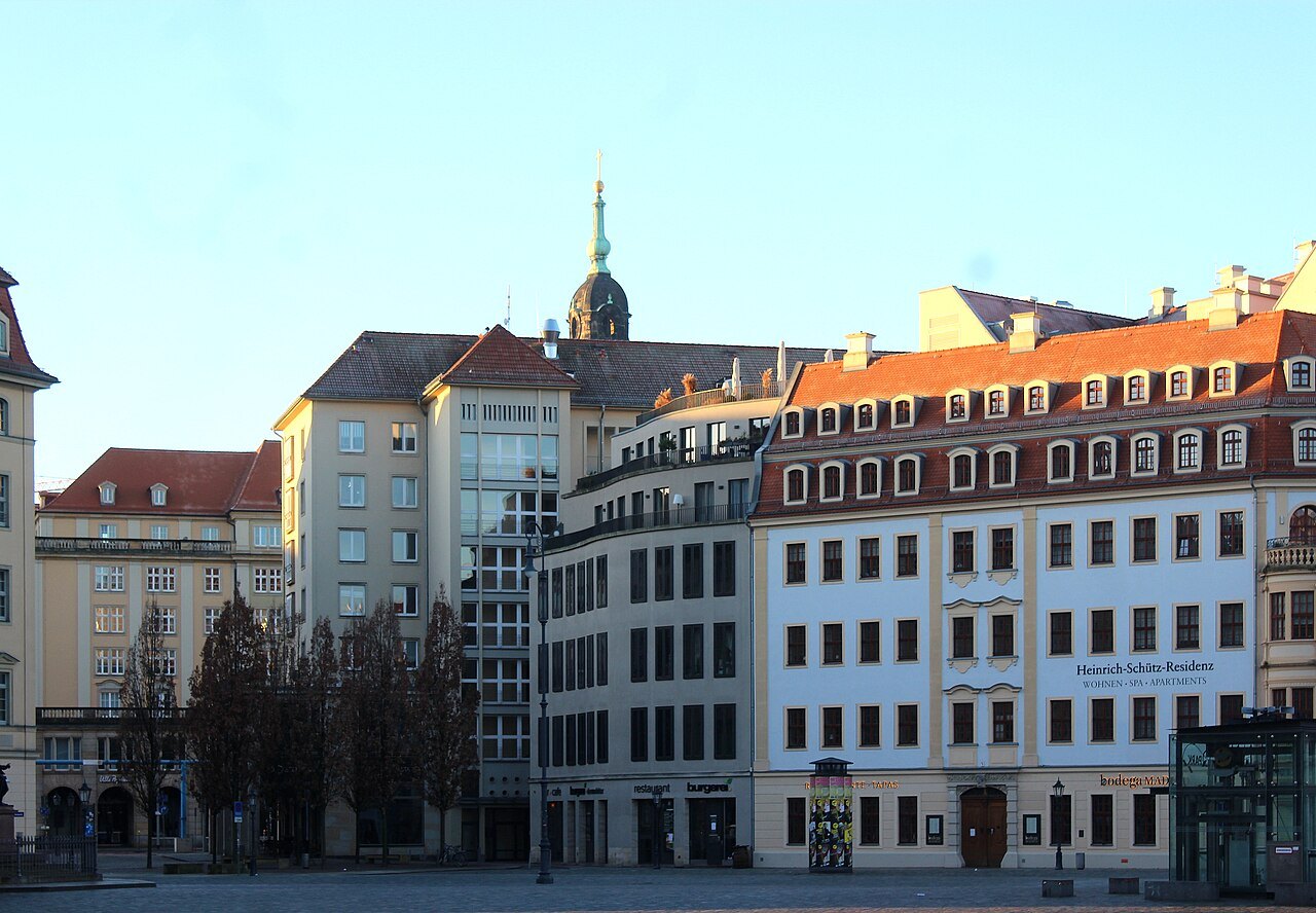 The rebuilt Neumarkt in Dresden