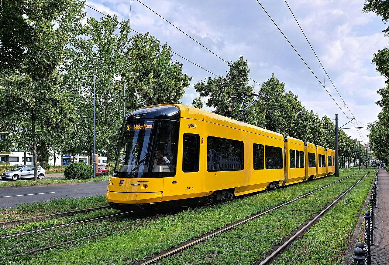 A Dresden tram