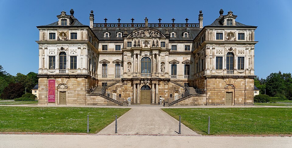 The Palais at the center of the Großer Garten