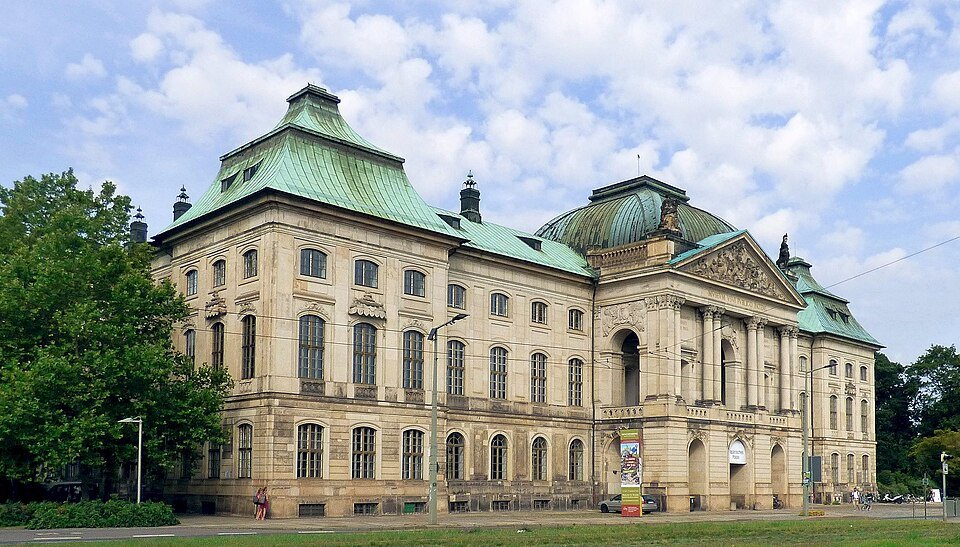 The Japanese Palace on Palaisplatz